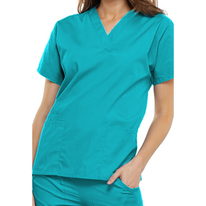 Guéthary - Tunique médicale - Col V - Manches courtes - Femme - Cherokee - Couleur 1 Cherokee Authentic Workwear