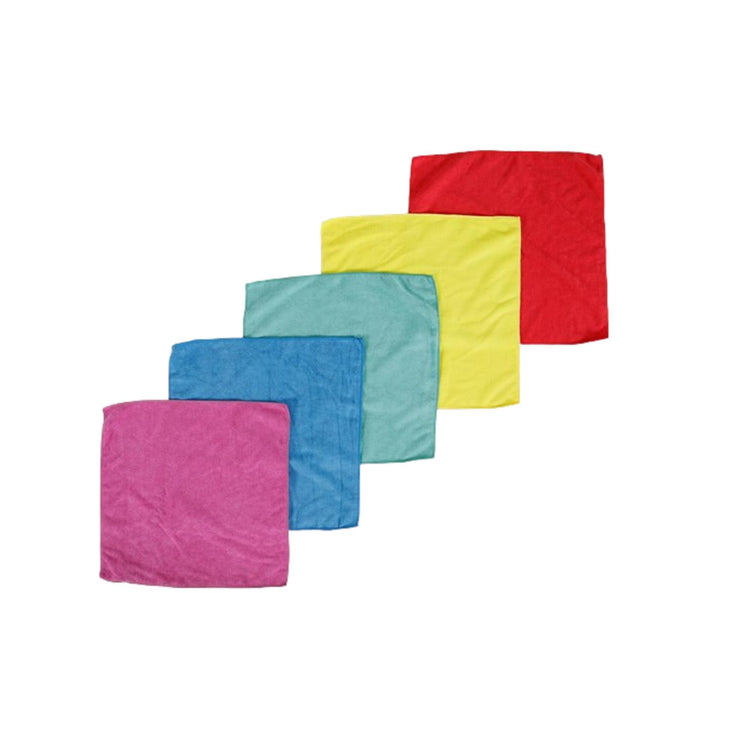 Lot de 5 Chiffons Microfibres 40x40cm