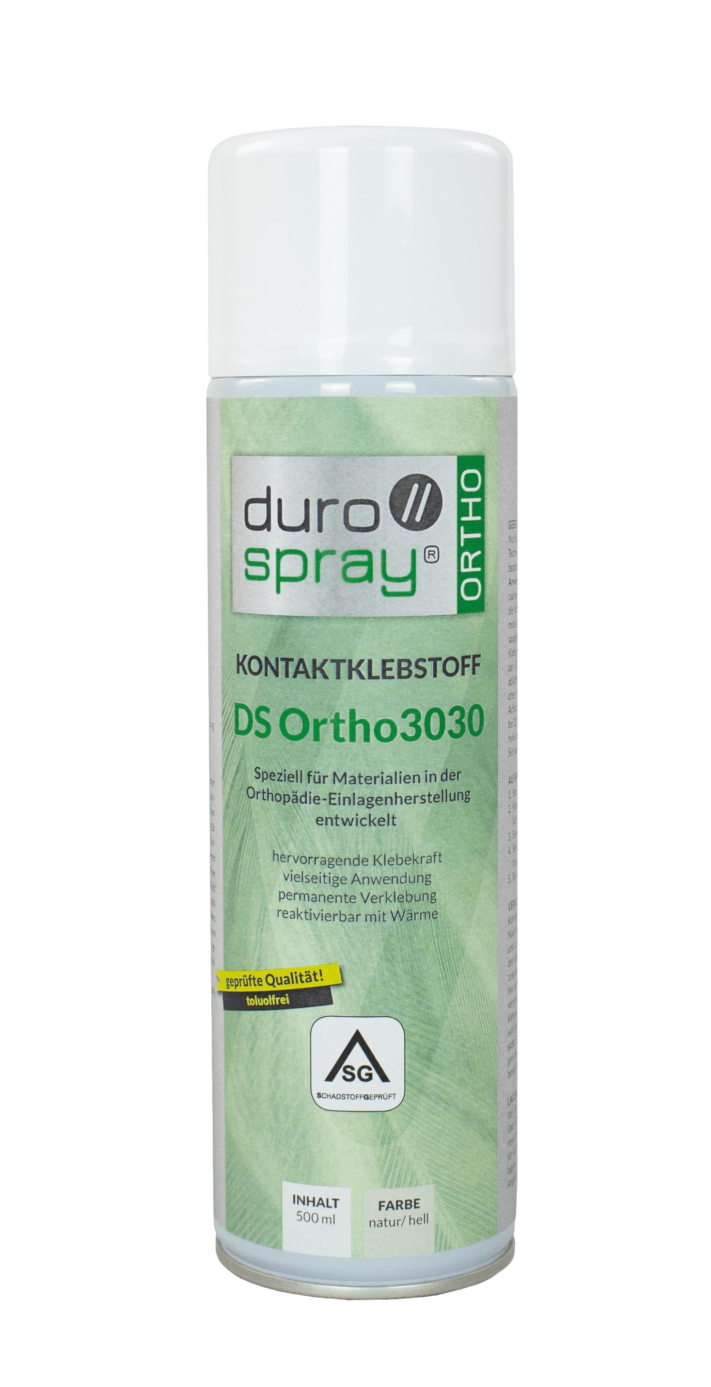 Aérosol: 500 ml pour DuroSpray Colle contact DS Ortho3030 - ASK