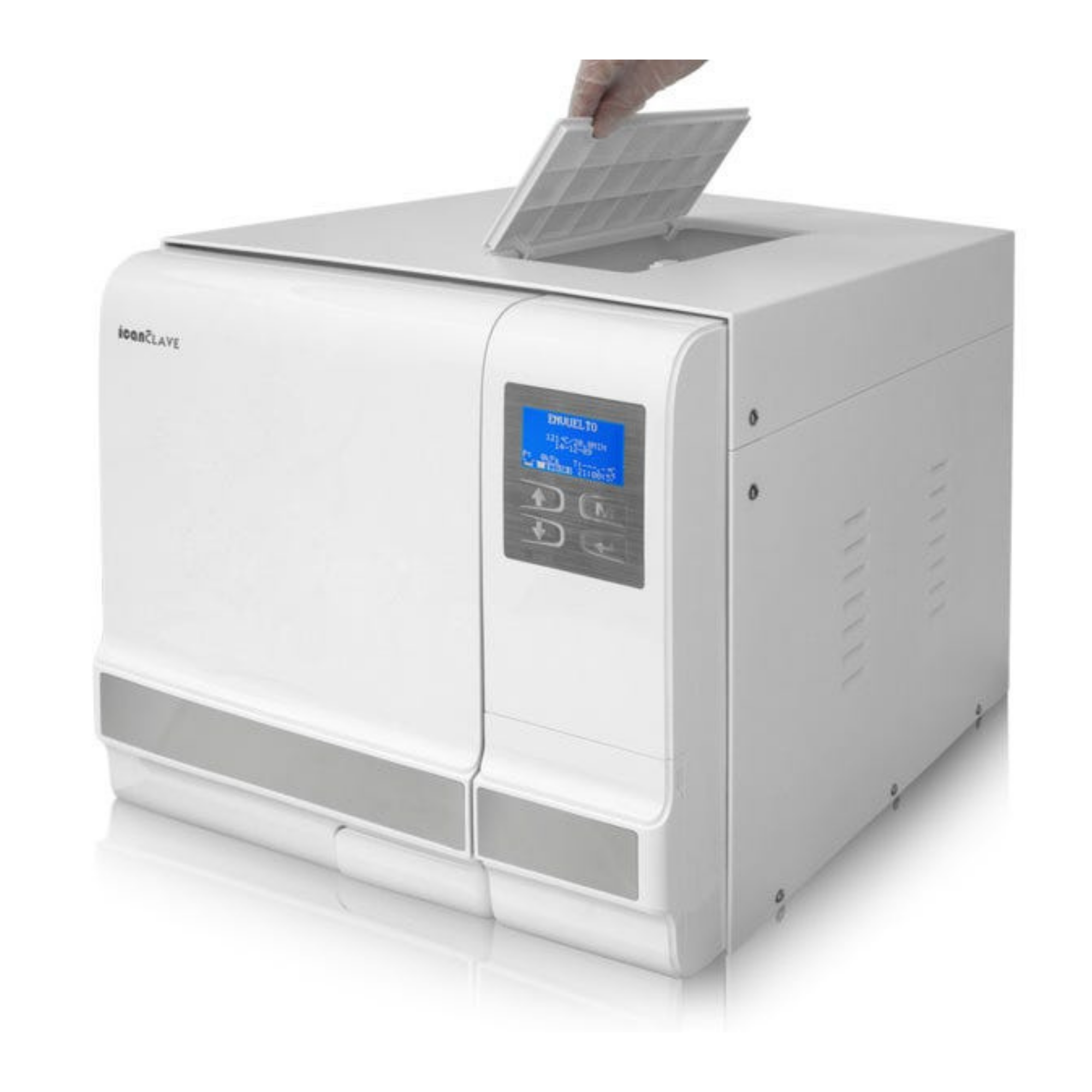 Autoclave 23 Litres Classe B avec USB blanc