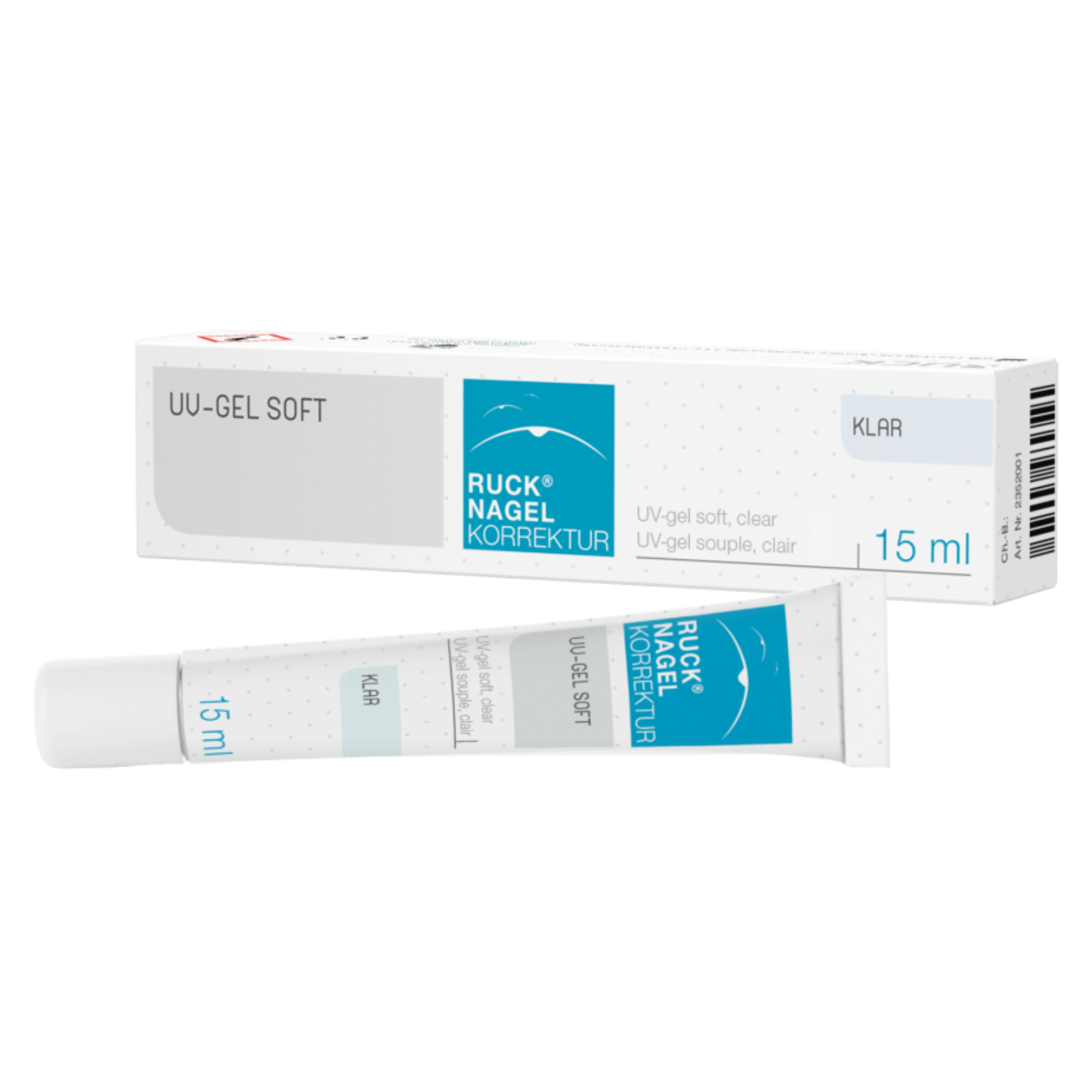 Gel UV photopolymérisable correcteur - 15 ml - Ruck