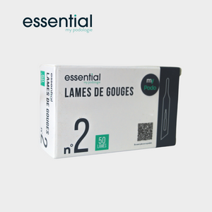 50 Lames de gouges stériles - Essential by My Podologie