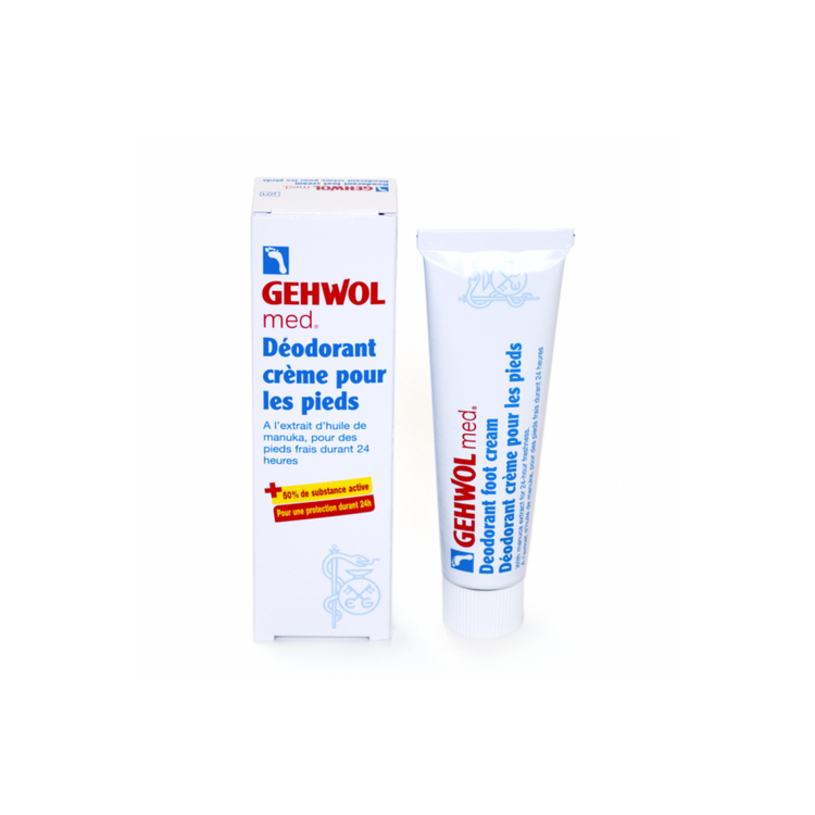Gehwol - Crème déodorante pour les pieds - 1 tube de 75 ml