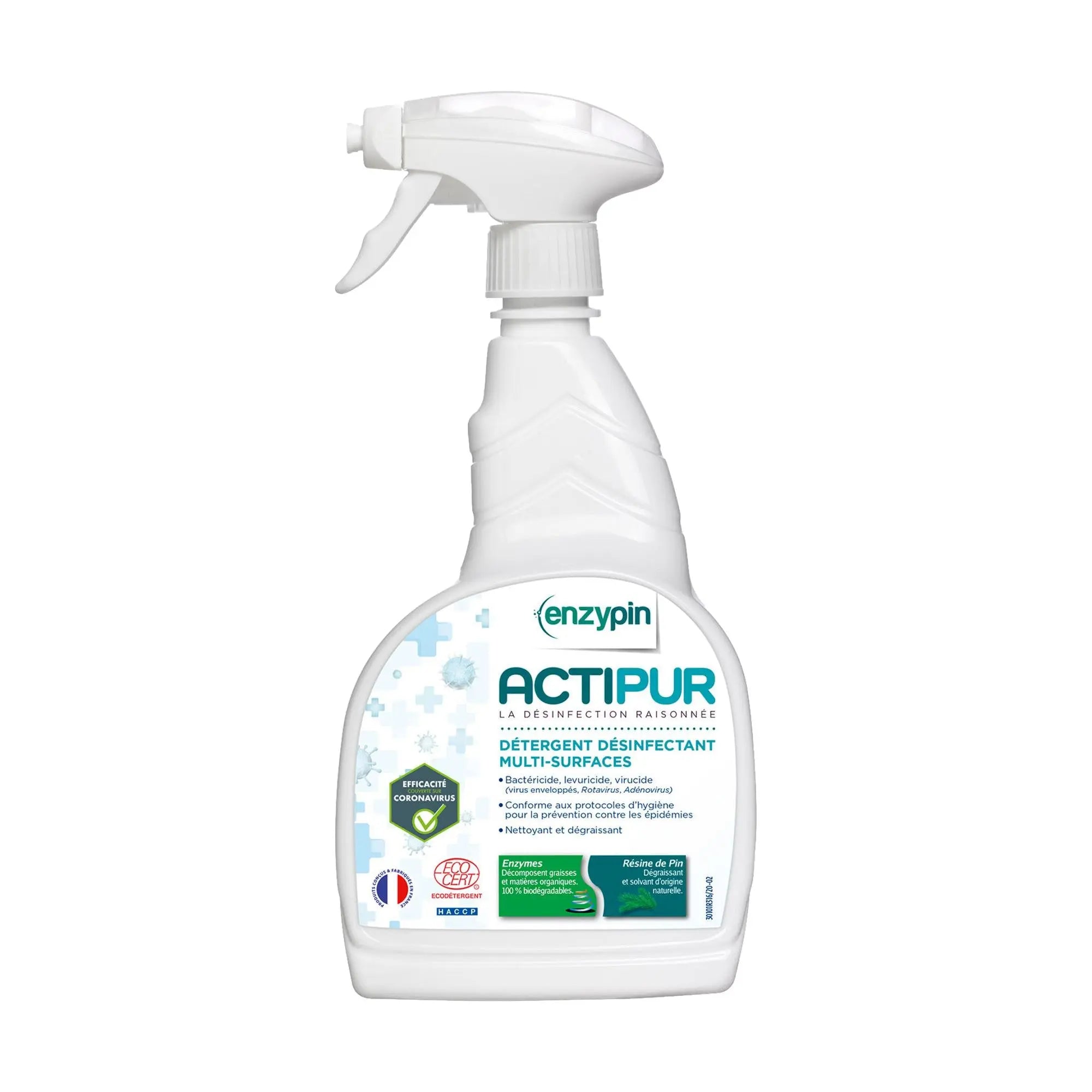 ACTIPUR Detergente Desinfectante MultiSuperficies (750 ml) - ENZYPIN