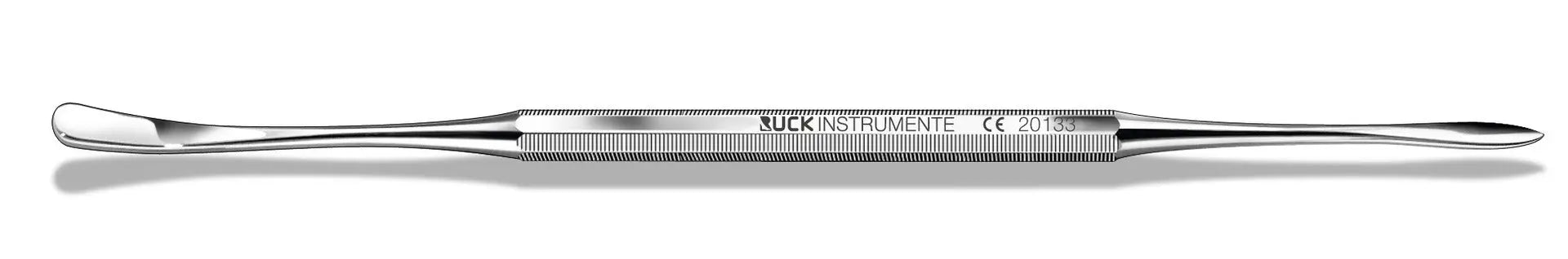 Curette double arrondi/pointé - Longueur : 16 cm - Ruck - My Podologie