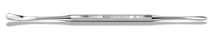 Curette double arrondi/tronqué - 16 cm - Ruck - My Podologie